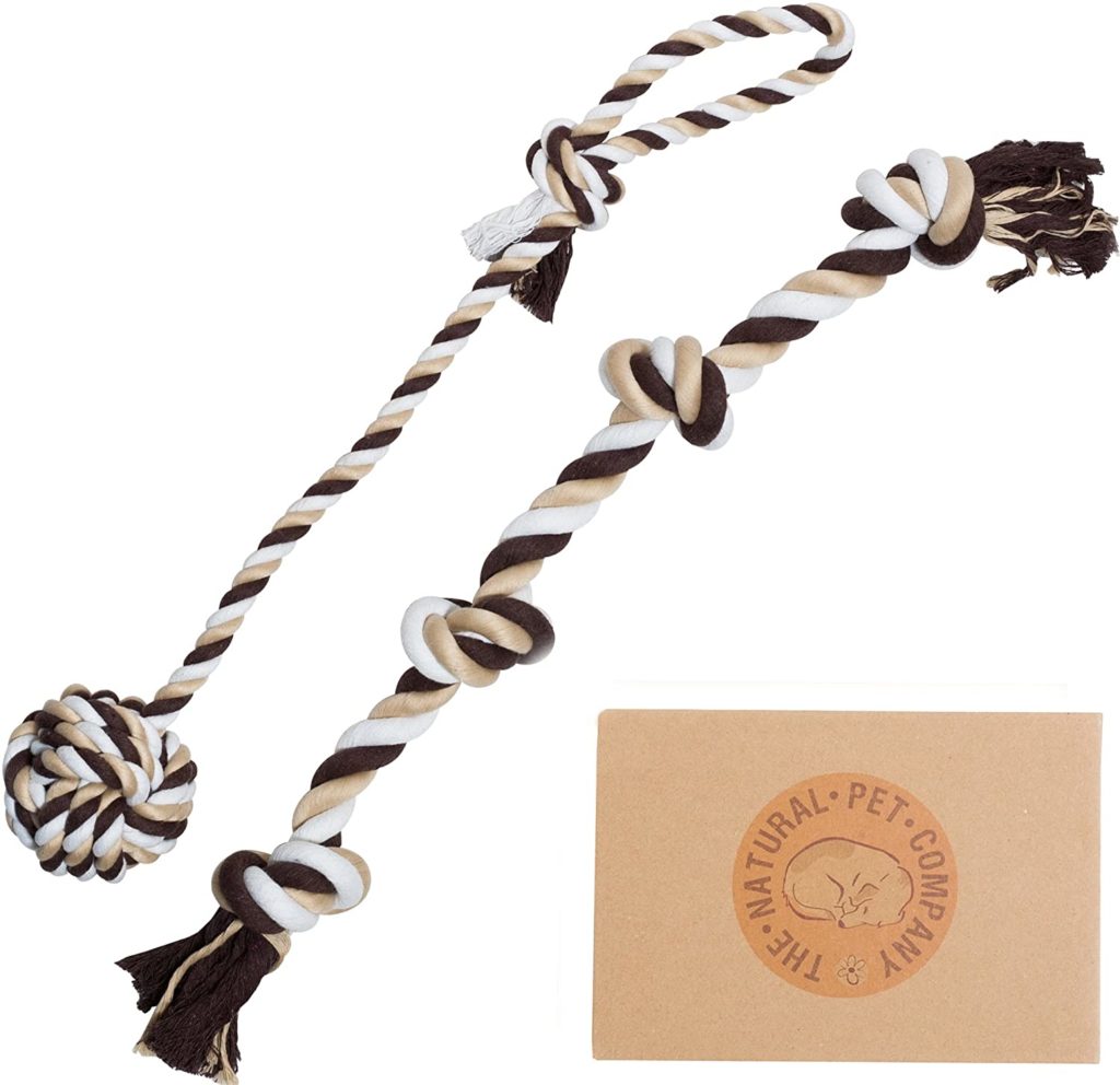 tug of war rope toy for dogs