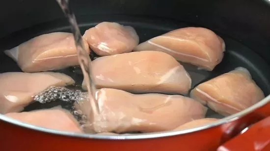 how to cook poultry breast for dogs