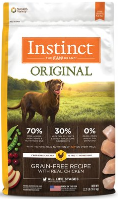 best favorite dry food for dogs , instinct original