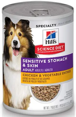 Hills Science Diet Wet Dog Food Adult Sensitive Stomach Skin 1