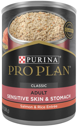 Purina Pro Plan Sensitive Skin Stomach Adult Wet Dog Food 12 Pack Cans