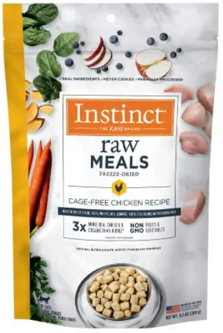 Instinct Raw freeze dried cat Food