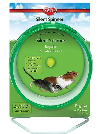 Kaytee Silent Spinner Wheel for dwarf hamsters only