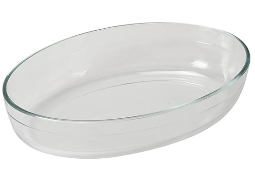 YREX CP 8548 Oval Roaster Dish as a sand bath contener for hamsters